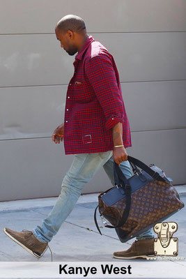 Kanye west aime les malles louis vuitton