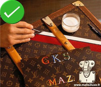 Louis Vuitton Painting Personalization