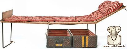 malle lit louis vuitton
