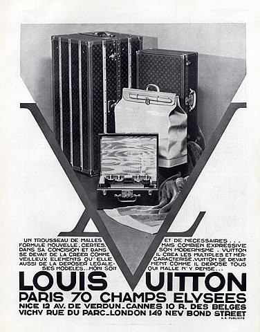 ancienne publicité louis vuitton