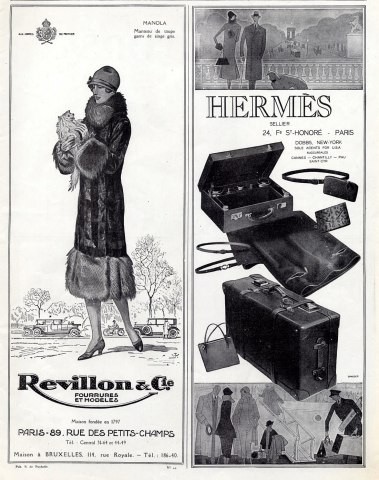 vieux hermes publicité ancienne