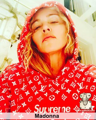 madonna aime les malles louis vuitton