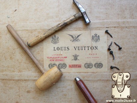 restauration d'une malle louis vuitton de légende