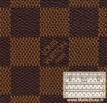 Louis Vuitton Trunk Stencil Coated Canvas Mark Malle2luxe