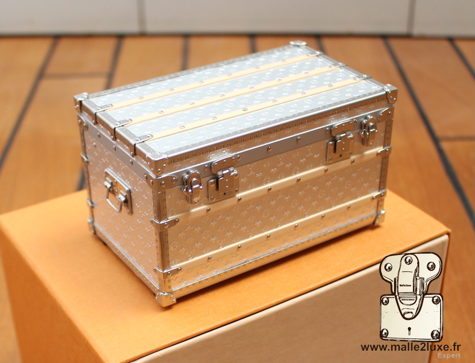 Mini-Malle Aluminium Cadeau VIP