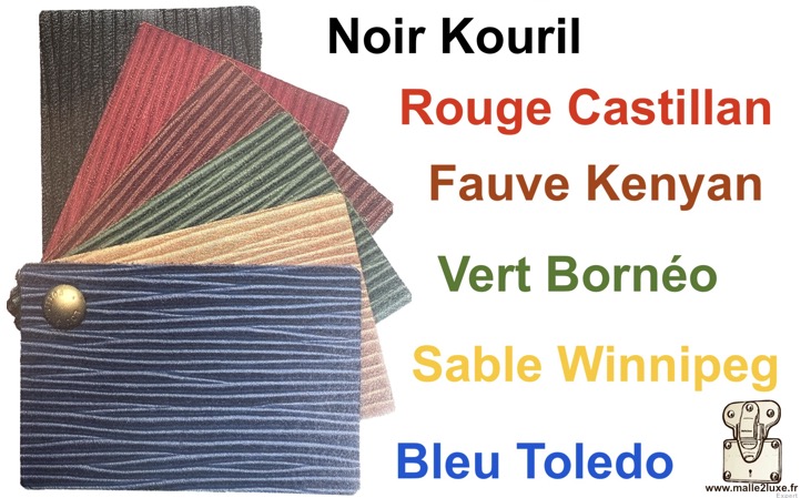 Extrait catalogue Louis Vuitton 1987 - 6 couleurs disponible Cuir de vache EPI