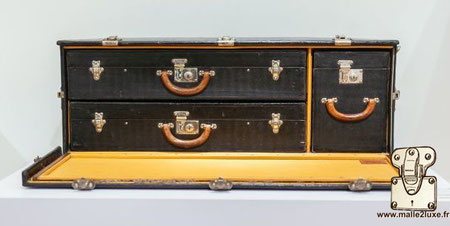 coffre a valise Louis Vuitton automobile 3 valises