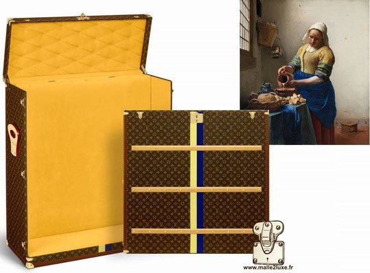 Malle a tableau Louis Vuitton Vermeer 2018 by Jonathan Knafo