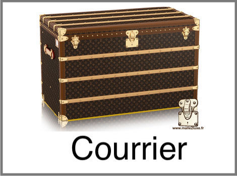 malle courrier Louis Vuitton 