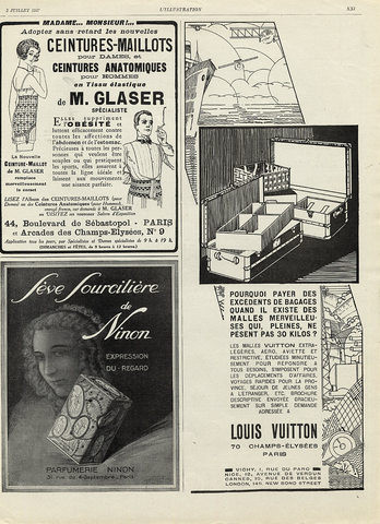 reconnaitre un vieux coffre louis vuitton