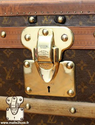 expertise en malle de collection malle Louis Vuitton