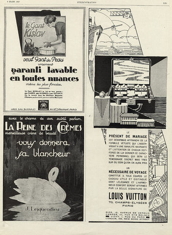 authentique publicité Louis Vuitton 