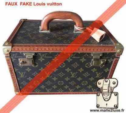 Counterfeiting LV How to recognize fake bag Louis Vuitton