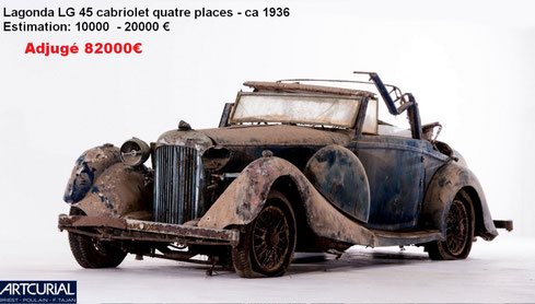 vente artcurial talbot 1936