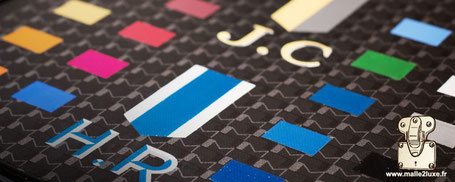 Personnalisation malle moynat