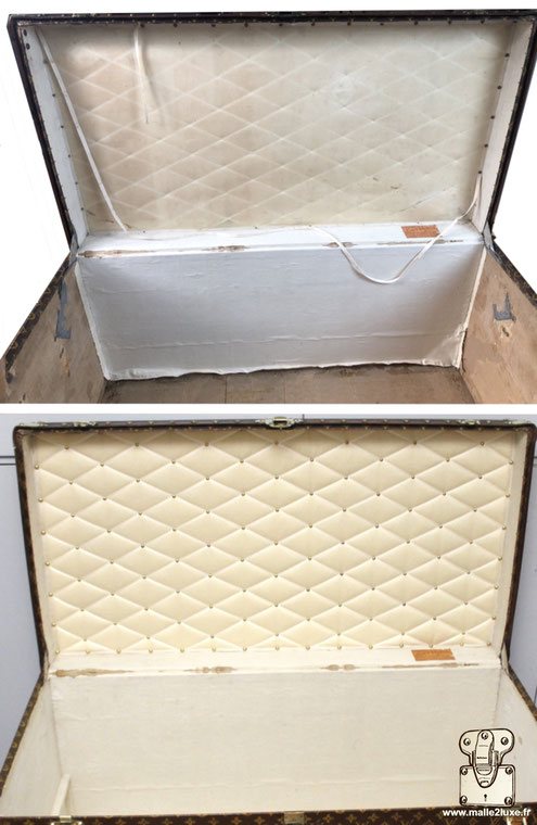 expertise capiton louis vuitton malle ancienne