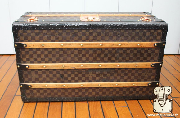 serrure cuivre malle louis Vuitton