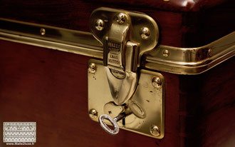 luxury brass lock Louis Vuitton
