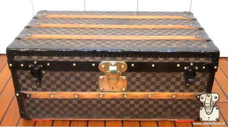malle cabine louis vuitton damier mark 1