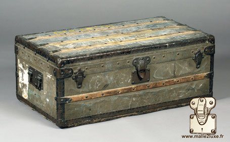 Malle Cabine Louis Vuitton en Zinc et Laiton