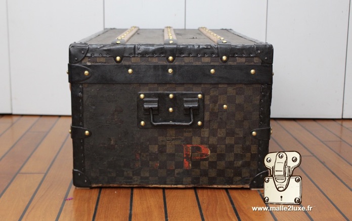 serrure cuivre malle louis Vuitton