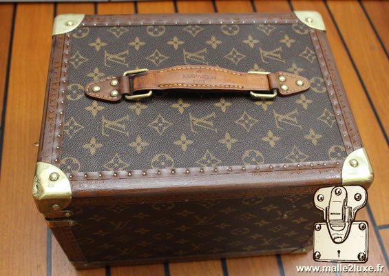 dessus poignée cuir louis vuitton vanity