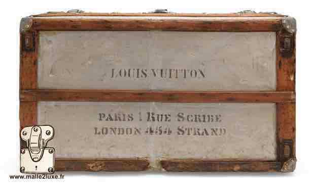 louis vuitton trunk in aluminum world record most expensive price!