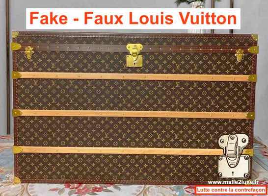 Counterfeiting LV How to recognize fake bag Louis Vuitton