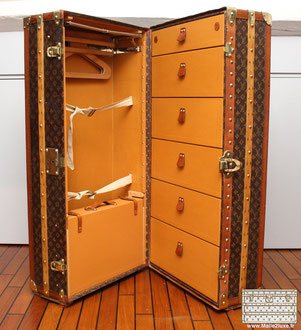 malle penderie de luxe