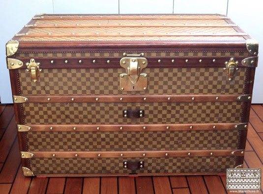 Malle courrier louis vuitton damier tropicale louis vuitton