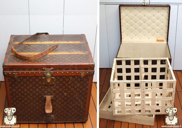 Malle chapeau louis vuitton 1914 Scribe