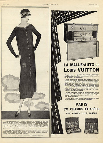 authentique publicité Louis Vuitton 