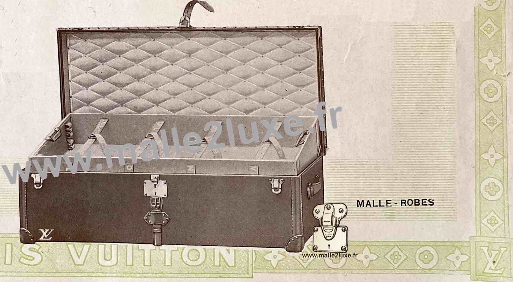 Vintage Louis Vuitton Yellow Vuittonite Steamer Trunk, Circa 1920's