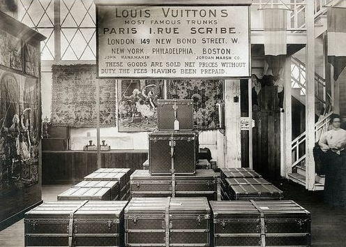 ancienne boutique shop L Vuitton 1 rue du scribe