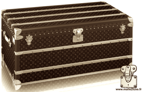 malle courrier louis vuitton lettres