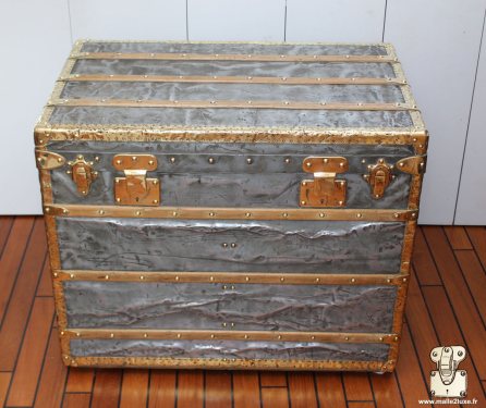 laiton et zinc vuitton trunk