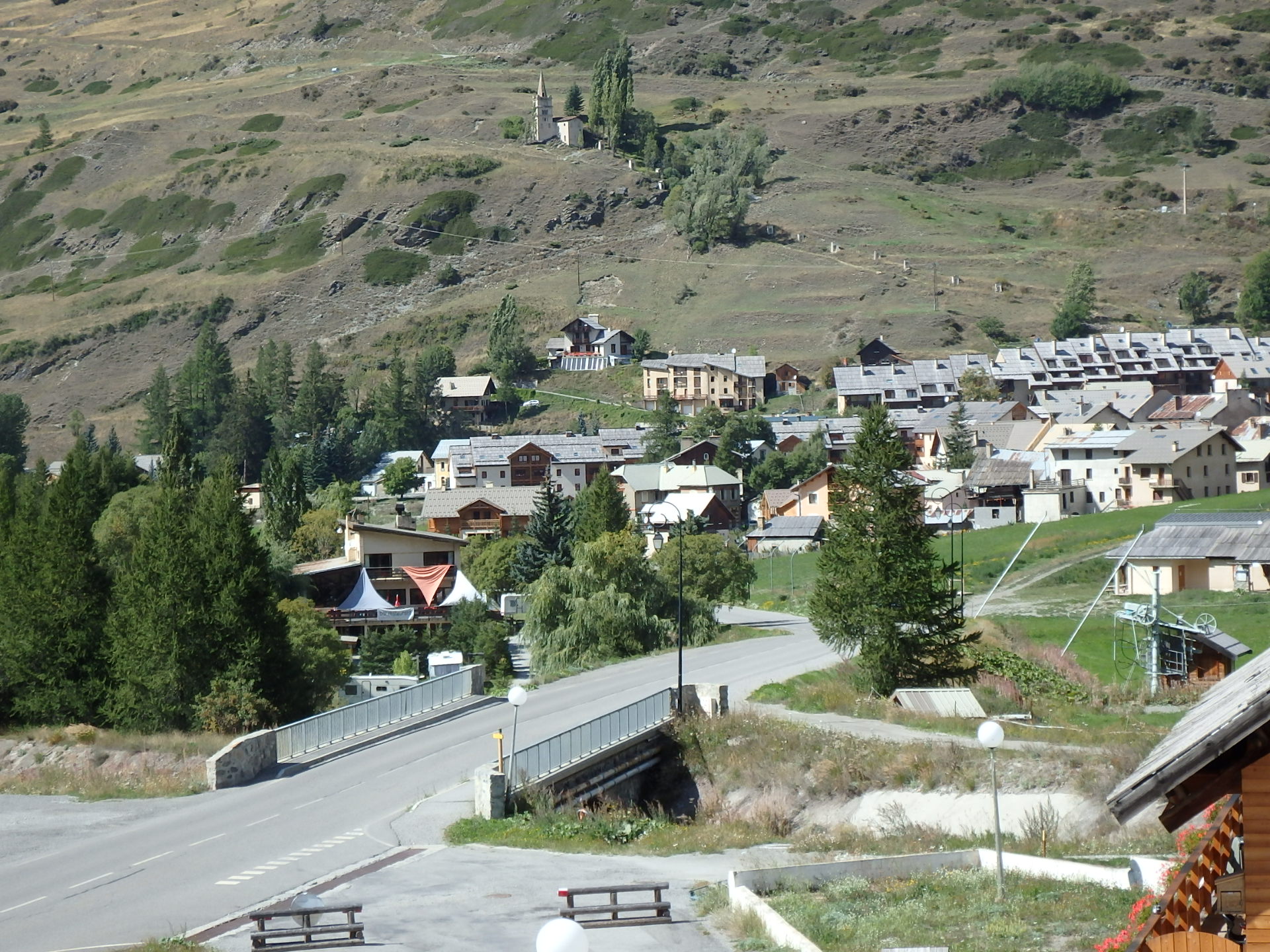 Vu du quartier de la Garcine