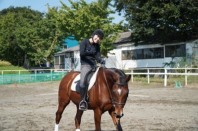 乗馬は簡単