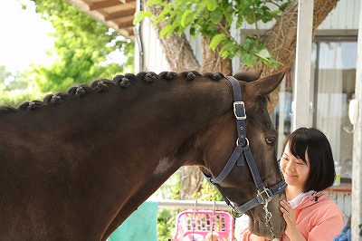 馬のたてがみ編み