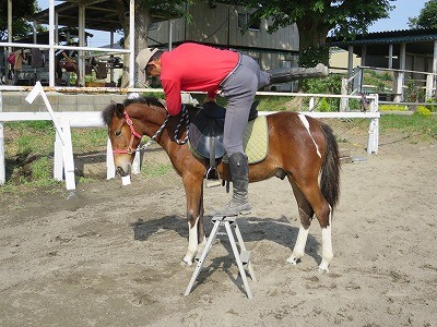 新馬調教　自分の身体の使い方