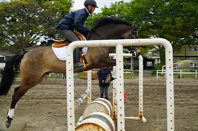 ジムナスティックの練習方法を教わりました