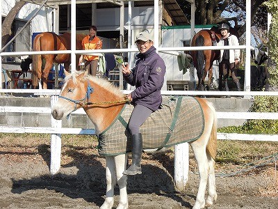 乗馬今年の乗り納め