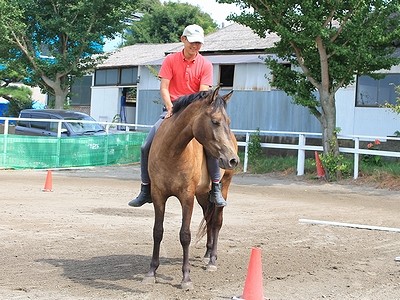 馬と気持ちをひとつに