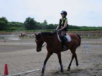 楽しい乗馬レッスン