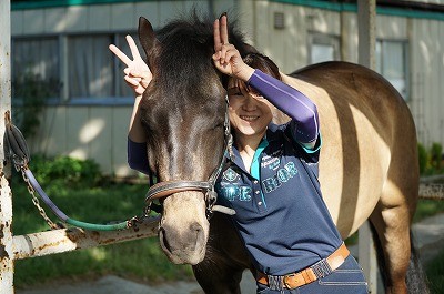 馬と仲良くなれる乗馬