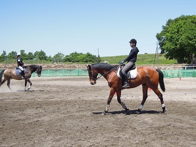 乗馬上達したね！