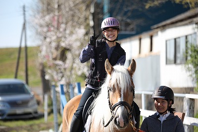 馬とコミュニケーションできる乗馬