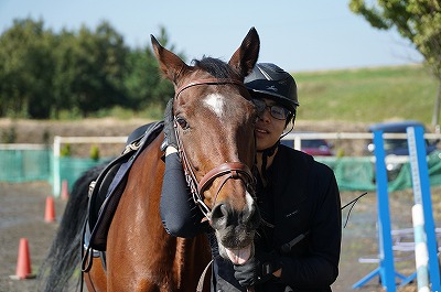 気持ちが伝わる乗馬の方がいい