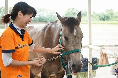 乗馬はニコニコ笑顔で乗ろう！