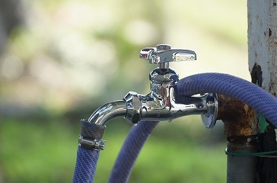 乗馬クラブの蛇口を自分で交換